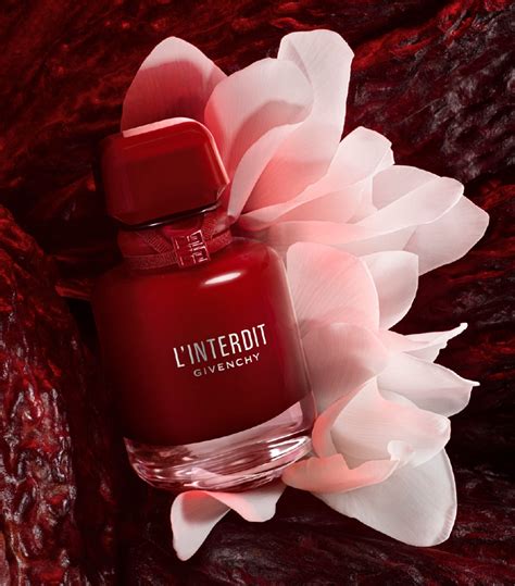 givenchy l'interdit rouge duty free|givenchy interdit rouge ultime.